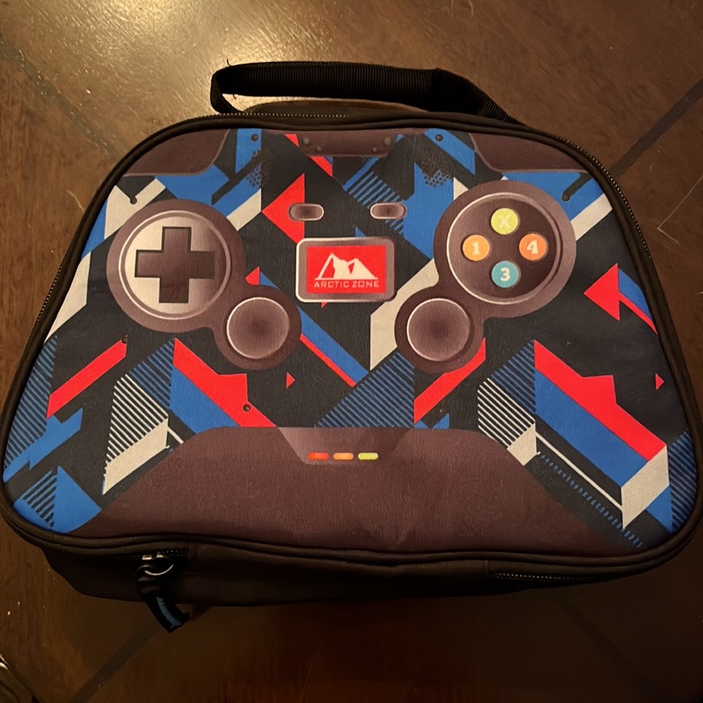 Arctic zone game controller lunch bag